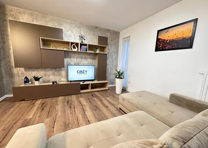 Cozy Deluxe - Coresi Mall #brasov Апартаменты Брашов